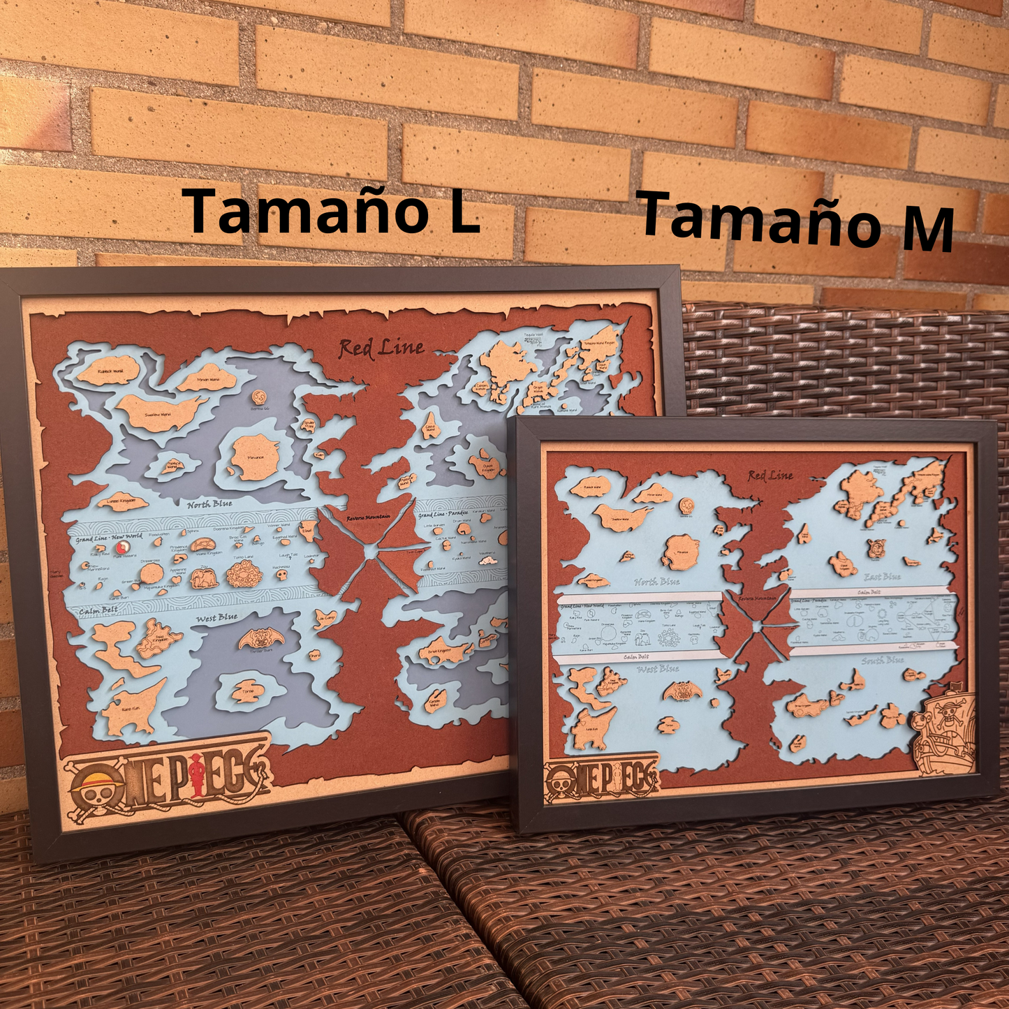 Mapa de Fantasía Personalizado - Tamaño M
