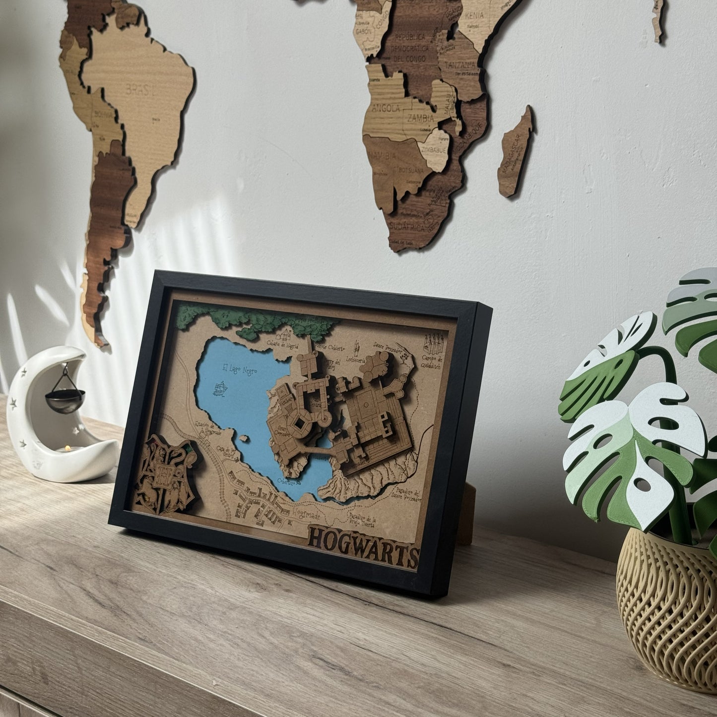 Mapa de Fantasía Personalizado - Tamaño S