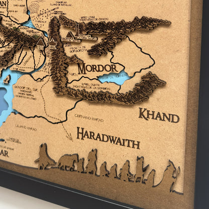 Mapa de Fantasía Personalizado - Tamaño L
