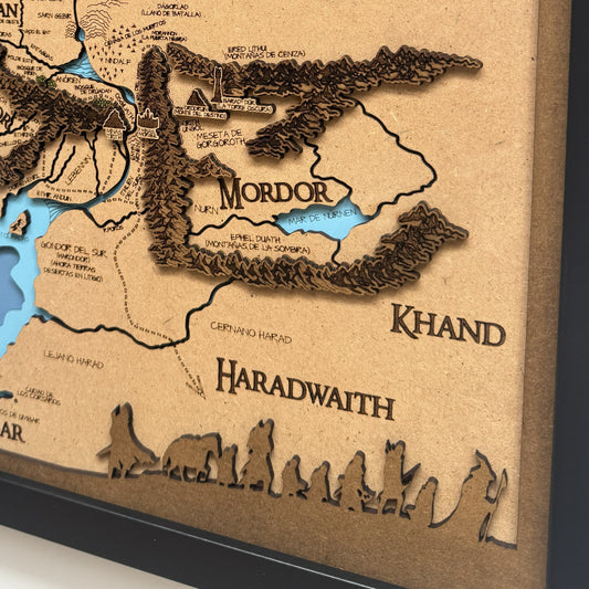 Mapa de Fantasía Personalizado - Tamaño L