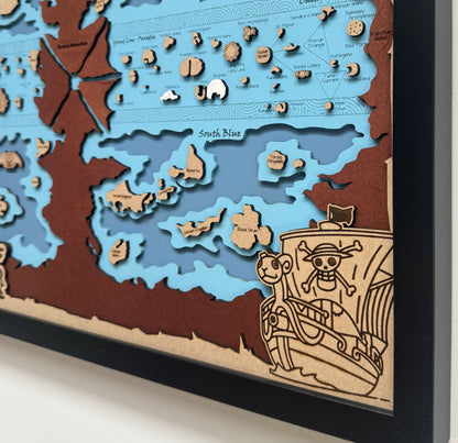 Mapa de Fantasía Personalizado - Tamaño L