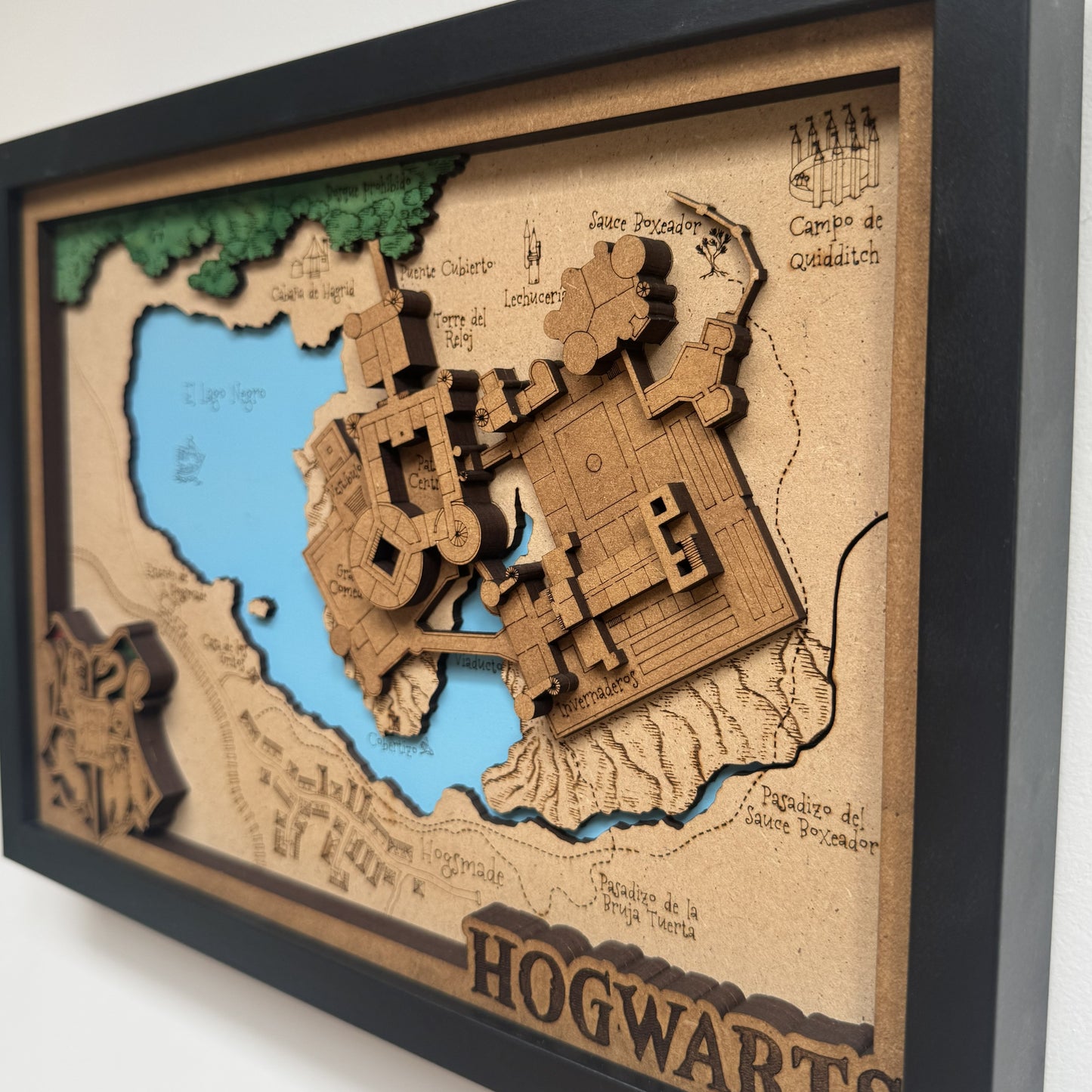 Mapa de Fantasía Personalizado - Tamaño S