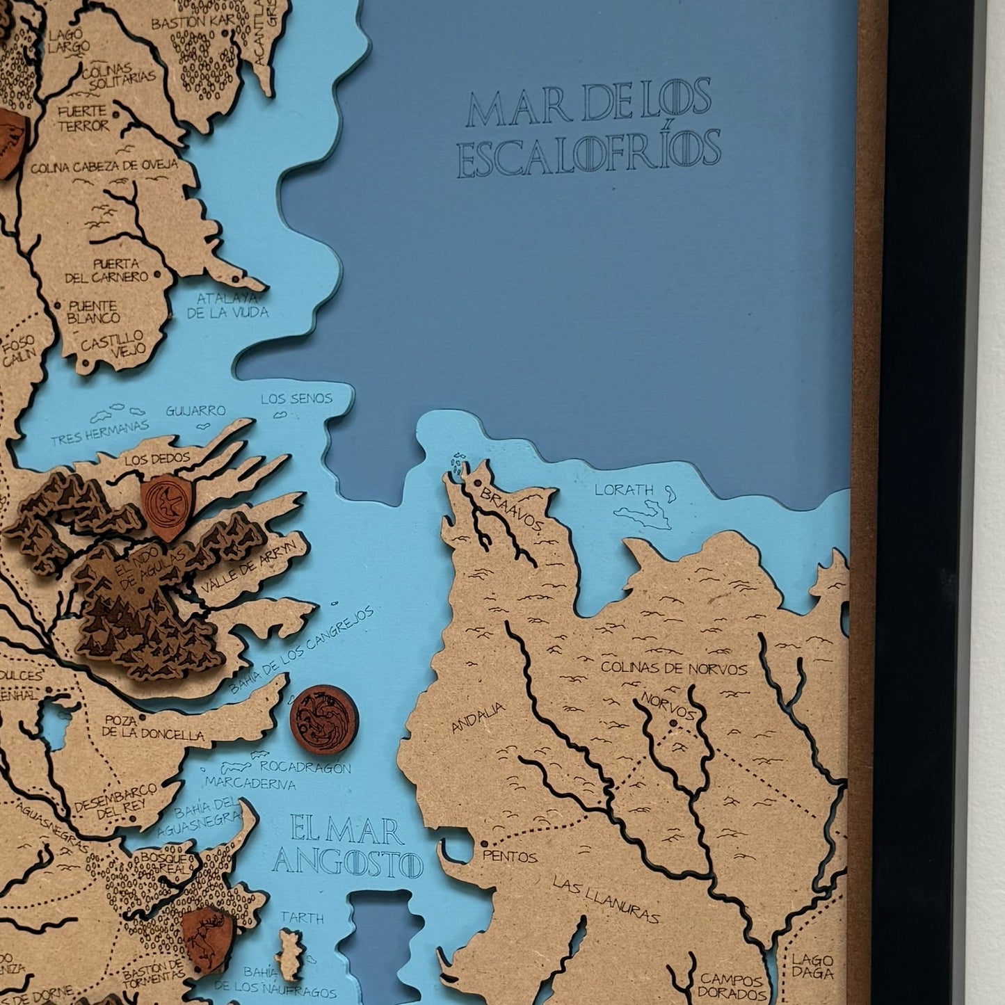 Mapa de Fantasía Personalizado - Tamaño L