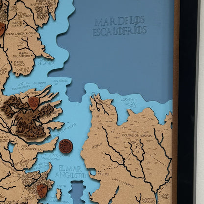 Mapa de Fantasía Personalizado - Tamaño L