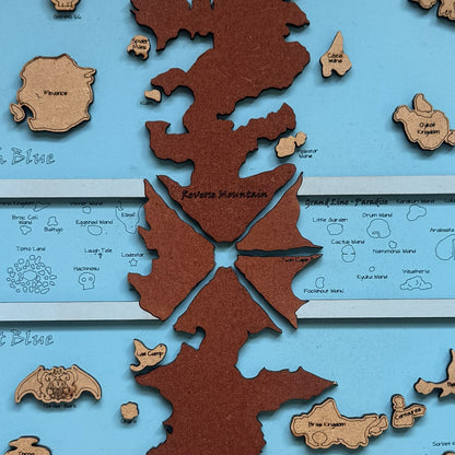 Mapa de Fantasía Personalizado - Tamaño M