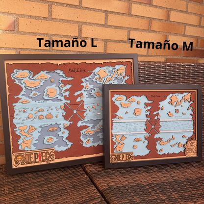 Mapa de Fantasía Personalizado - Tamaño M