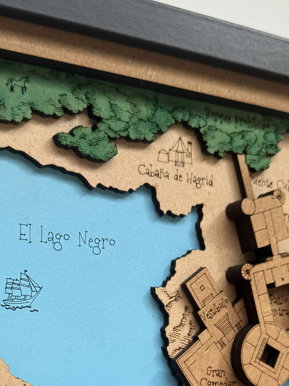 Mapa de Fantasía Personalizado - Tamaño S