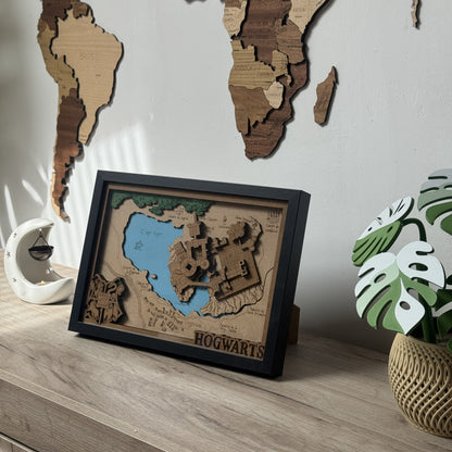 Mapa de Fantasía Personalizado - Tamaño S