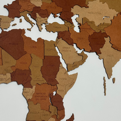 Mapamundi serie TERRA- color EXPLORA