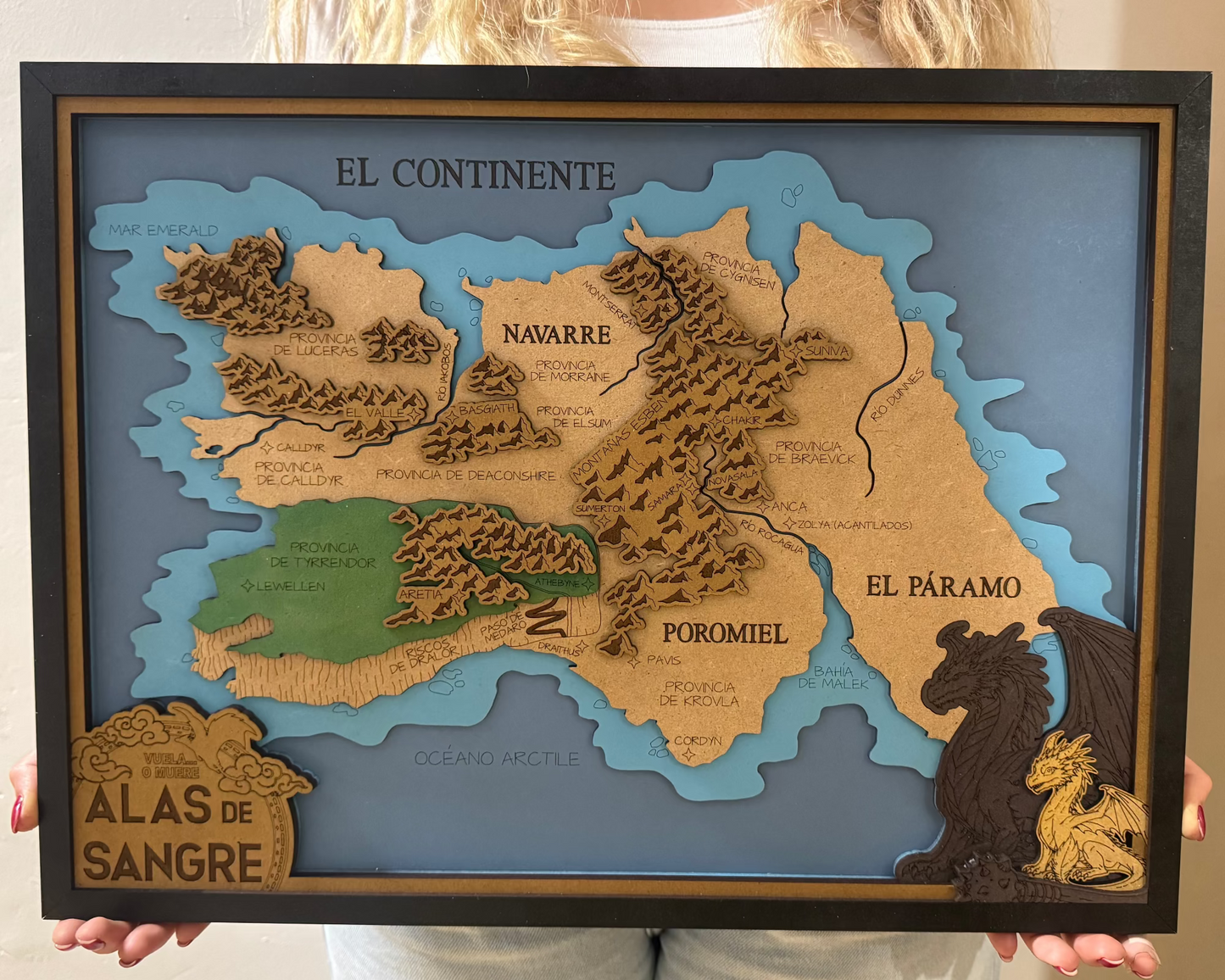 Mapa de Fantasía Personalizado