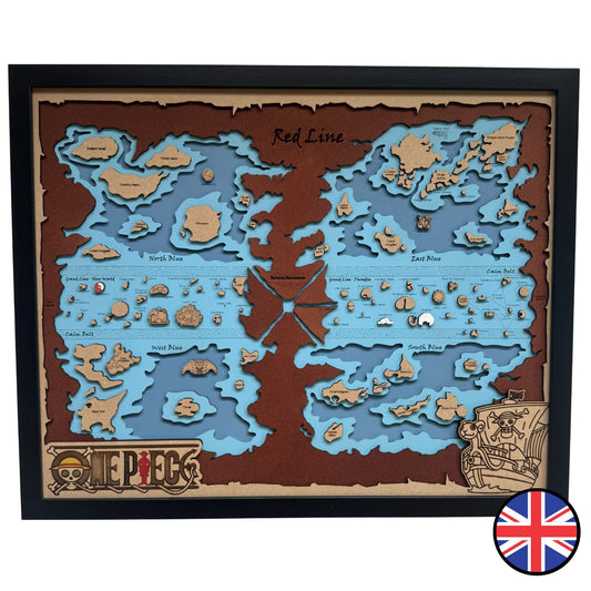Mapa de Fantasía Personalizado - Tamaño L