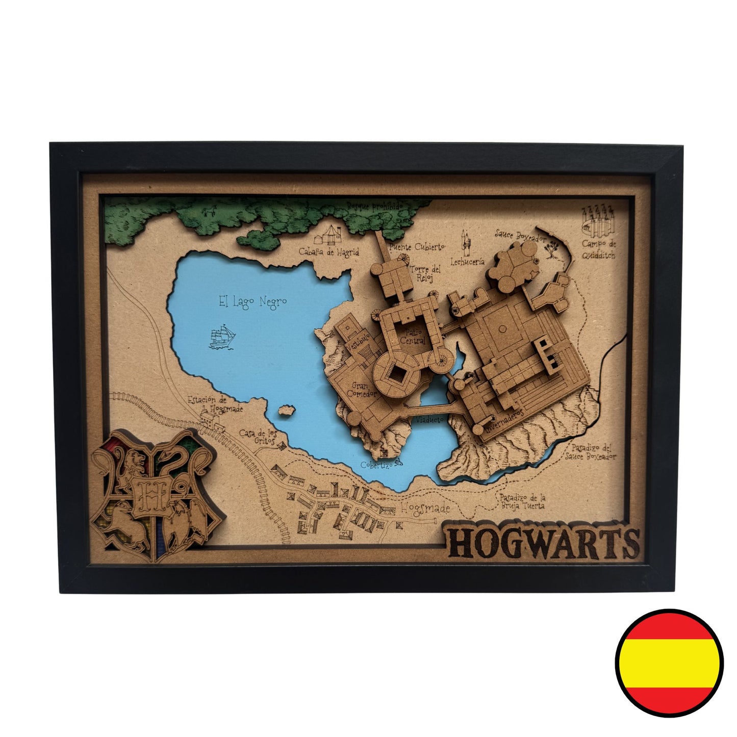 Mapa de Fantasía Personalizado - Tamaño S