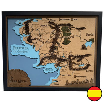 Mapa de Fantasía Personalizado - Tamaño L